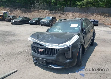 2025 Cadillac Xt4 Awd Sport из США, поврежденный, VIN 1GYFZFR40SF113031